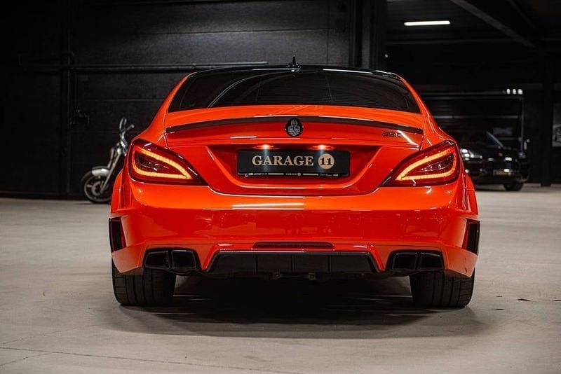 Begagnad Mercedes CLS63 AMG AMG 750 HK (551 kW) 2013 Orange Sportkupé