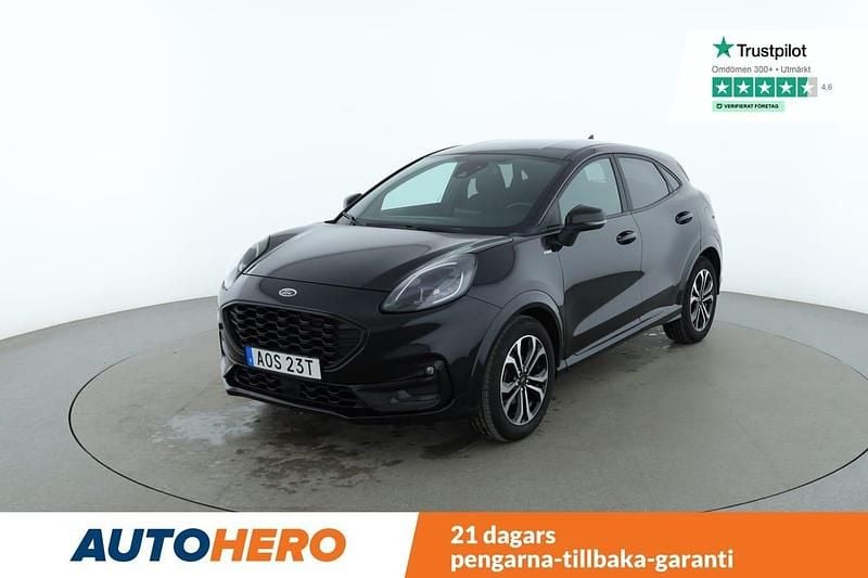 Svart Begagnad 2023 Ford Puma ST-Line SUV | 210 000 kr (Bra pris) - Bild 1/4