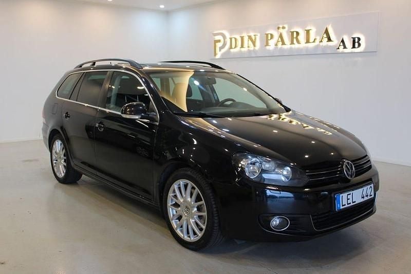Begagnad VW Golf VI GT 141 HK (103 kW) 2011 Svart Halvkombi