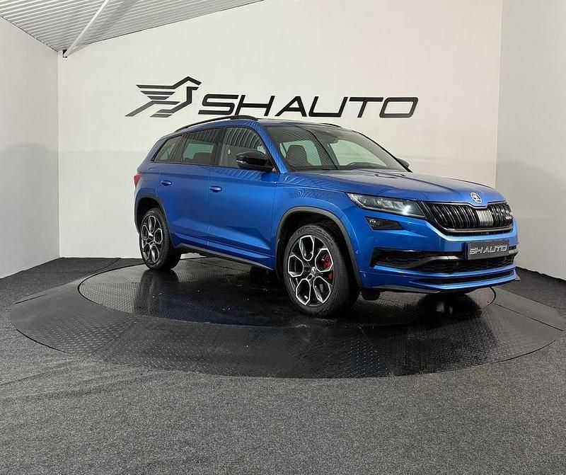 Begagnad Skoda Kodiaq RS 239 HK (175 kW) 2019 Blå SUV