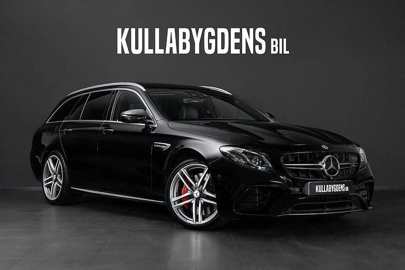 Svart Begagnad 2019 Mercedes E63S AMG AMG Kombi | 719 000 kr (Marknadspris) - Bild 1/4