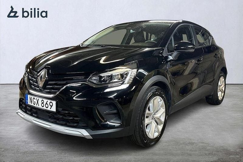 Svart Begagnad 2022 Renault Captur Zen SUV | 224 900 kr (Marknadspris) - Bild 1/3