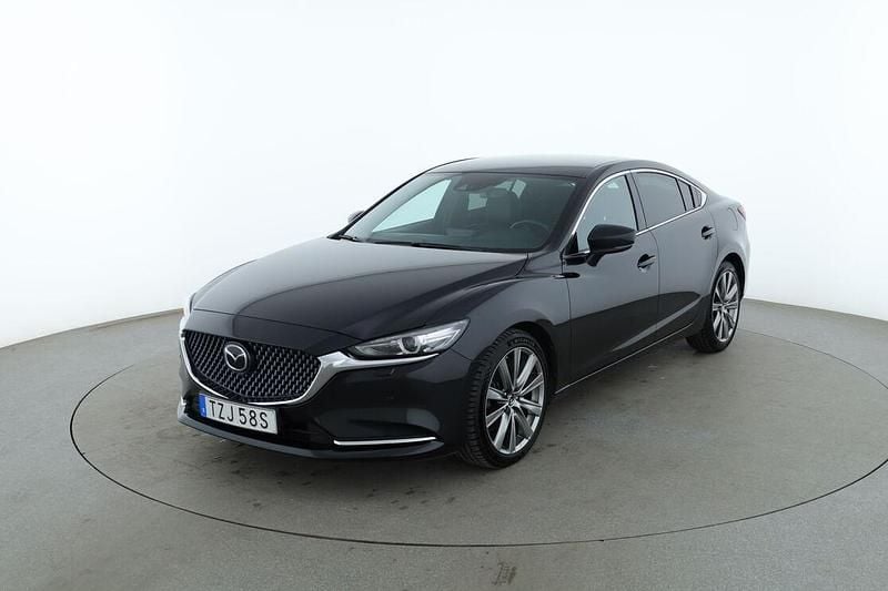 Svart Begagnad 2019 Mazda 6 Optimum Sedan | 235 000 kr (Lite dyr) - Bild 1/3