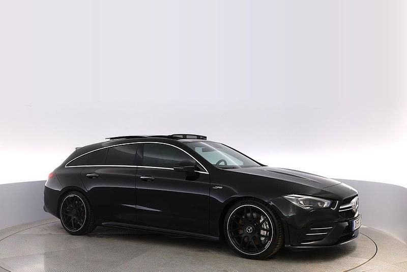 Begagnad Mercedes CLA35 AMG Shooting Brake AMG 2020 Svart Kombi