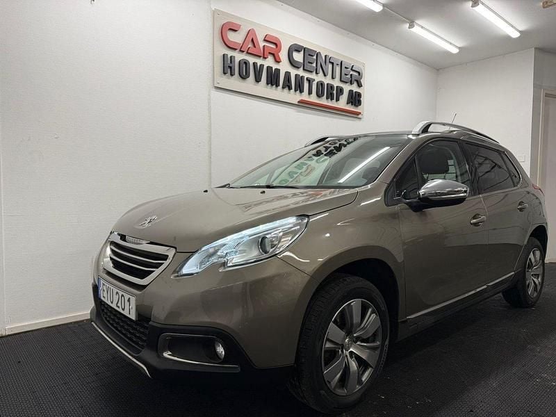 Brun Begagnad 2016 Peugeot 2008 SUV | 89 900 kr (Bra pris) - Bild 1/4