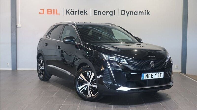 Svart Begagnad 2022 Peugeot 3008 GTi SUV | 339 900 kr (Dyr) - Bild 1/4