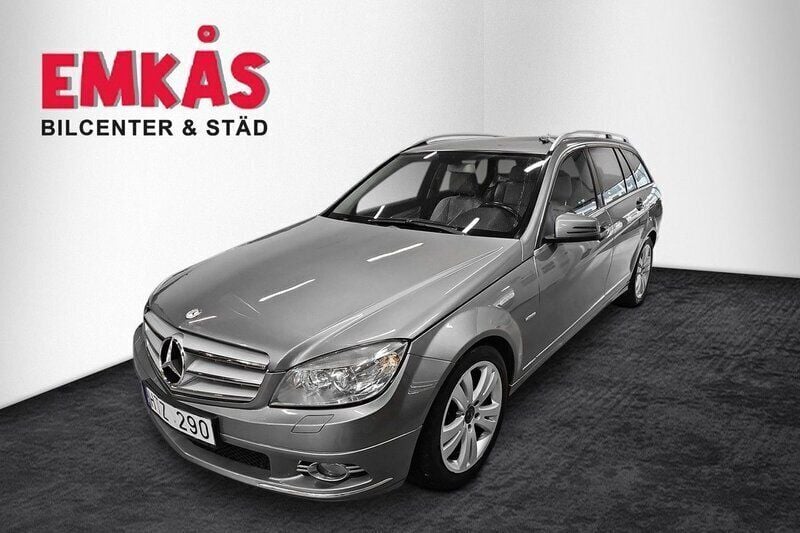 Grå Begagnad 2009 Mercedes C230 Avantgarde Kombi | 89 000 kr - Bild 1/4