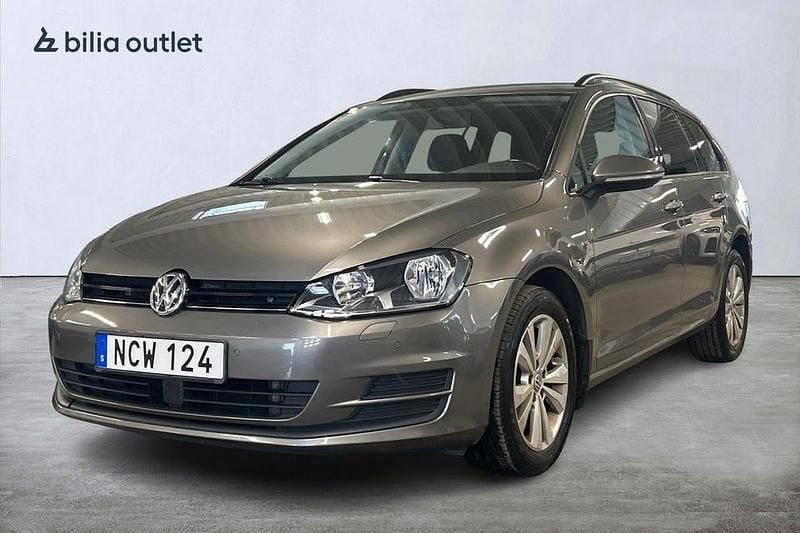 Begagnad VW Golf VII 110 HK (80 kW) 2016 Grå Kombi