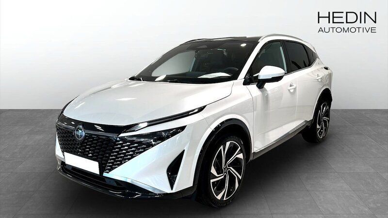 Vit (white) Ny 2024 Nissan Qashqai Tekna+ SUV | 429 400 kr - Bild 1/4