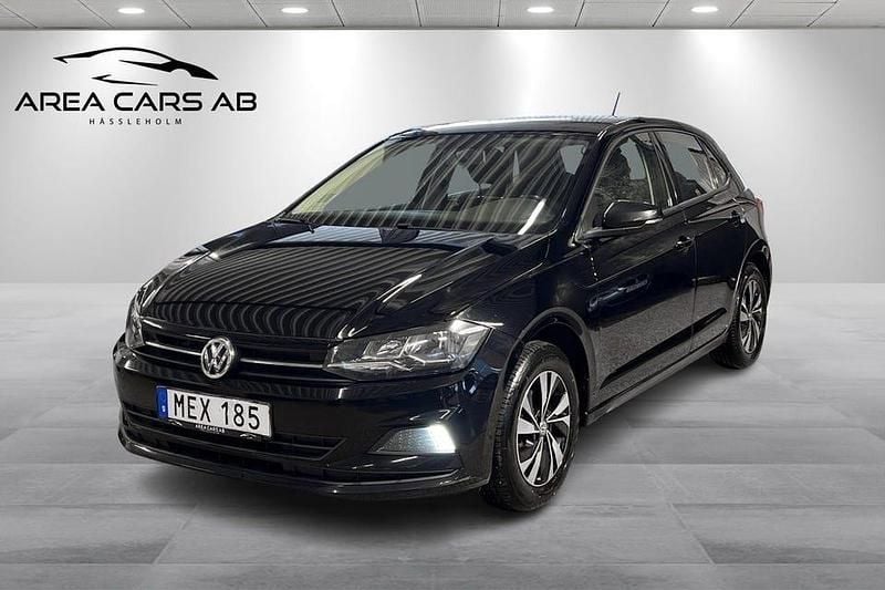 Begagnad VW Polo 95 HK (69 kW) 2018 Svart Halvkombi