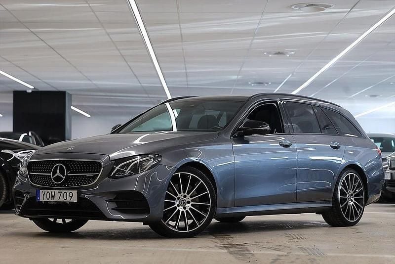 Begagnad Mercedes E200 AMG 150 HK (110 kW) 2018 Grå Kombi