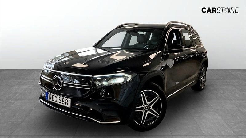 Svart Begagnad 2022 Mercedes EQB300 SUV | 369 900 kr (Lite dyr) - Bild 1/4