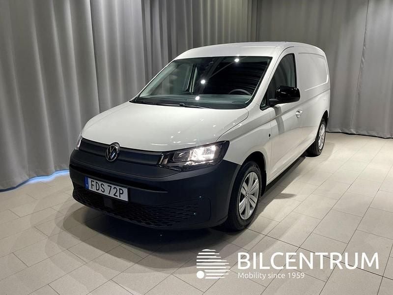 Vit Ny 2025 VW Caddy Maxi Minibuss | 360 000 kr (Bra pris) - Bild 1/4