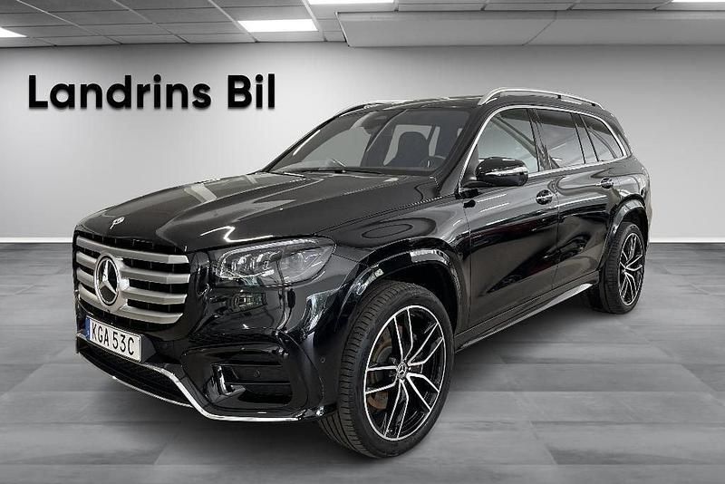 Svart Begagnad 2024 Mercedes GLS450 AMG line SUV | 1 199 900 kr (Bra pris) - Bild 1/4