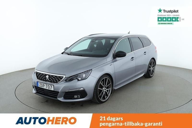 Grå Begagnad 2017 Peugeot 308 GTi Kombi | 157 000 kr (Marknadspris) - Bild 1/4