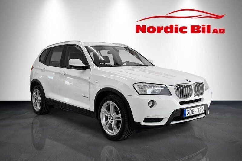 Vit Begagnad 2012 BMW X3 SUV | 149 900 kr - Bild 1/4