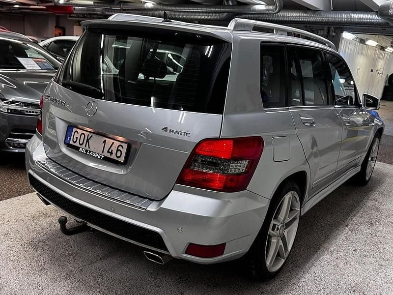 Begagnad Mercedes GLK220 AMG line 170 HK (125 kW) 2012 Silver SUV