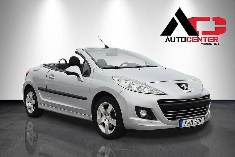 Silver Begagnad 2010 Peugeot 207 CC Cab | 40 600 kr (Bra pris) - Bild 1/4