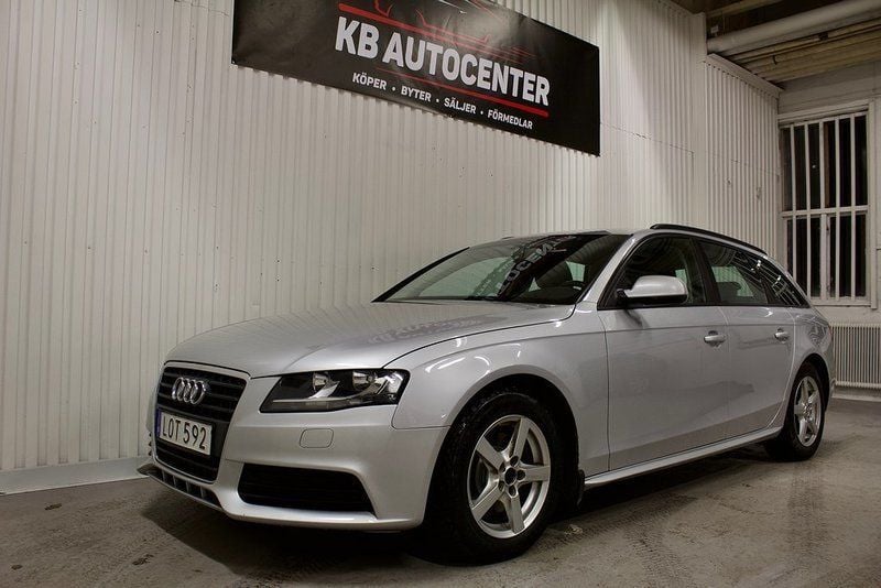 Begagnad Audi A4 Proline 136 HK (100 kW) 2011 Silver Kombi
