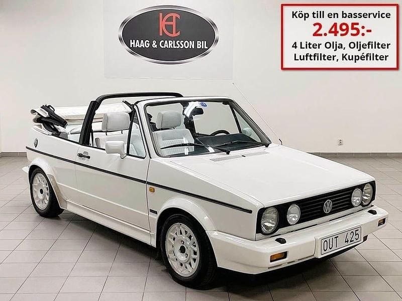 Flerfärgad Begagnad 1989 VW Golf Cabriolet Cab | 99 000 kr - Bild 1/4