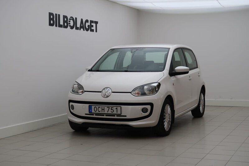 Vit Begagnad 2016 VW up! Halvkombi | 78 900 kr (Bra pris) - Bild 1/4