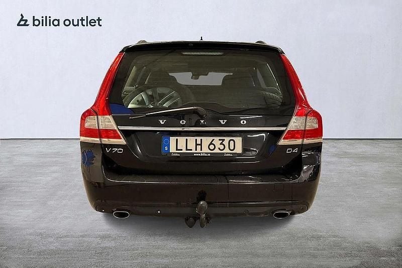 Begagnad Volvo V70 181 HK (133 kW) 2014 Svart Kombi