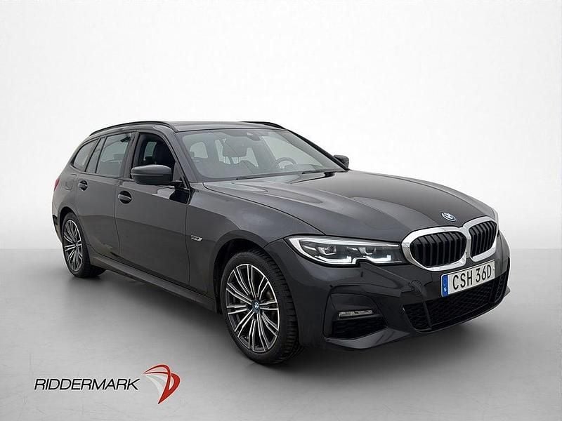 Begagnad BMW 330e M Sport 184 HK (135 kW) 2021 Svart Kombi