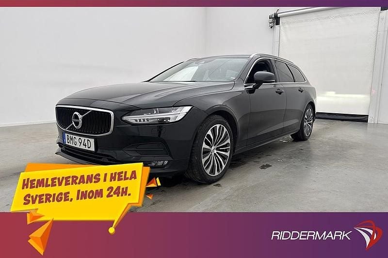 Svart Begagnad 2019 Volvo V90 Kombi | 259 800 kr (Marknadspris) - Bild 1/3