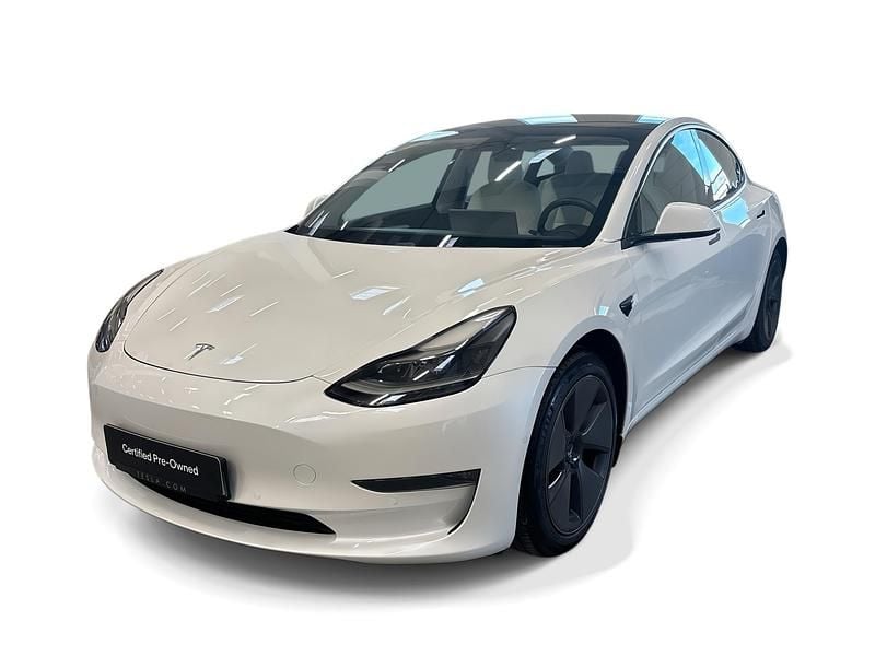 Vit Begagnad 2021 Tesla Model Y Long Range AWD SUV | 411 700 kr (Dyr) - Bild 1/1