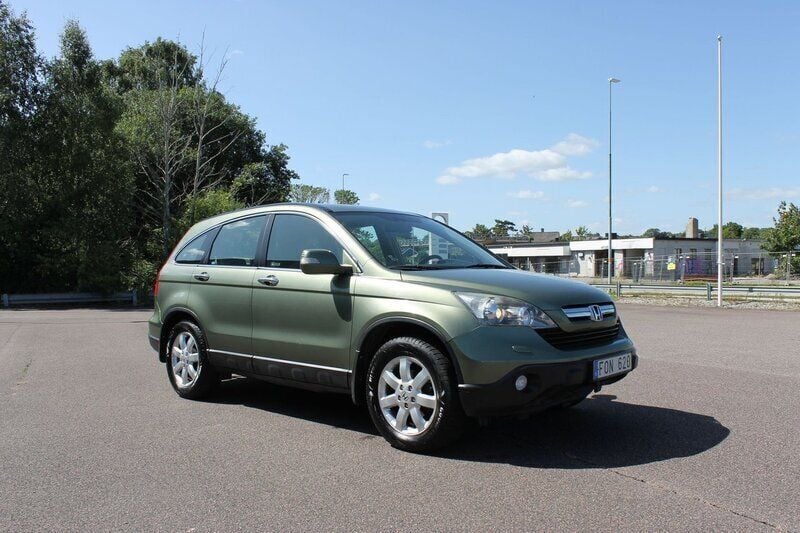 Grön Begagnad 2007 Honda CR-V SUV | 115 800 kr (Dyr) - Bild 1/4