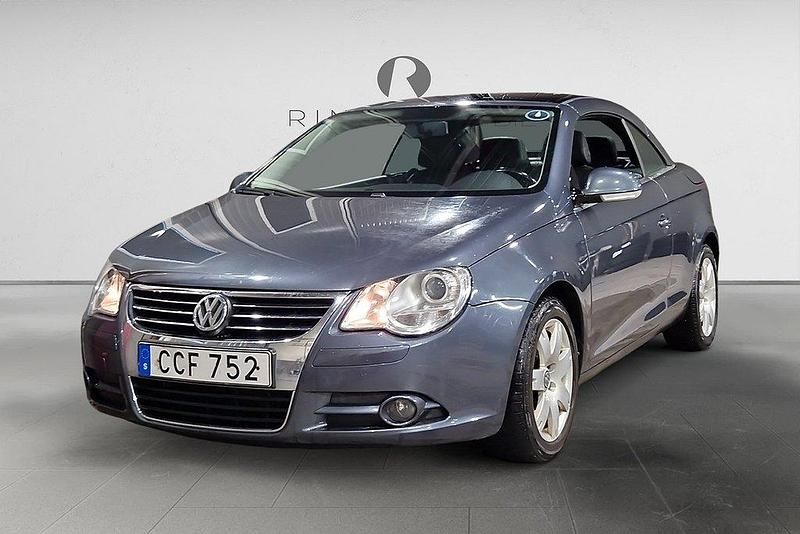 Mörkgrå Begagnad 2007 VW Eos Comfortline Cab | 29 900 kr - Bild 1/3