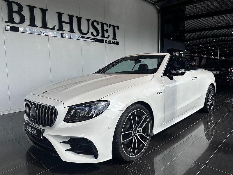 Vit Begagnad 2019 Mercedes E53 AMG AMG Cab | 799 900 kr (Lite dyr) - Bild 1/4
