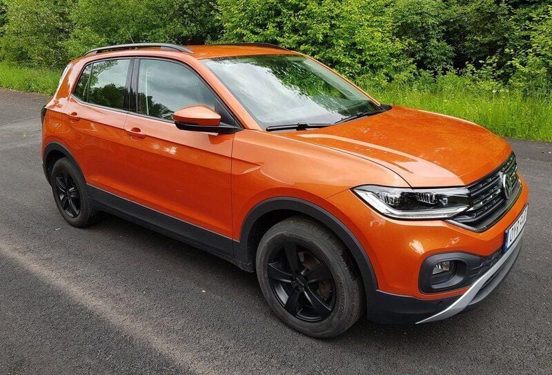 Orange Begagnad 2019 VW T-Cross SUV | 150 000 kr (Bra pris) - Bild 1/4