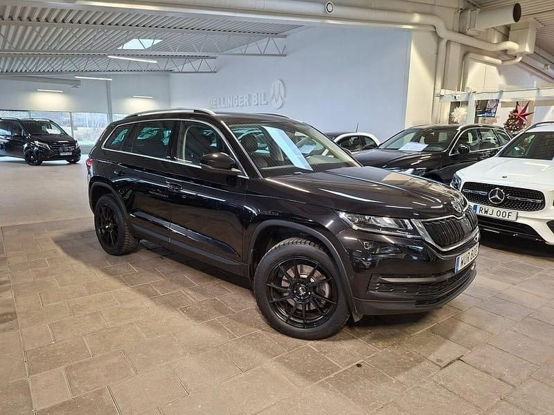 Svart Begagnad 2019 Skoda Kodiaq Business Line SUV | 258 500 kr (Bra pris) - Bild 1/4