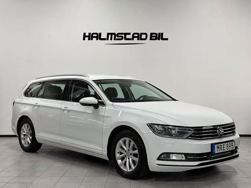 Vit Begagnad 2014 VW Passat Kombi | 124 500 kr (Marknadspris) - Bild 1/4