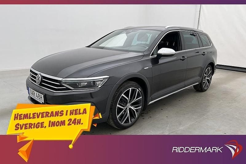 Mgrå Begagnad 2020 VW Passat Alltrack Executive Kombi | 234 800 kr (Marknadspris) - Bild 1/3