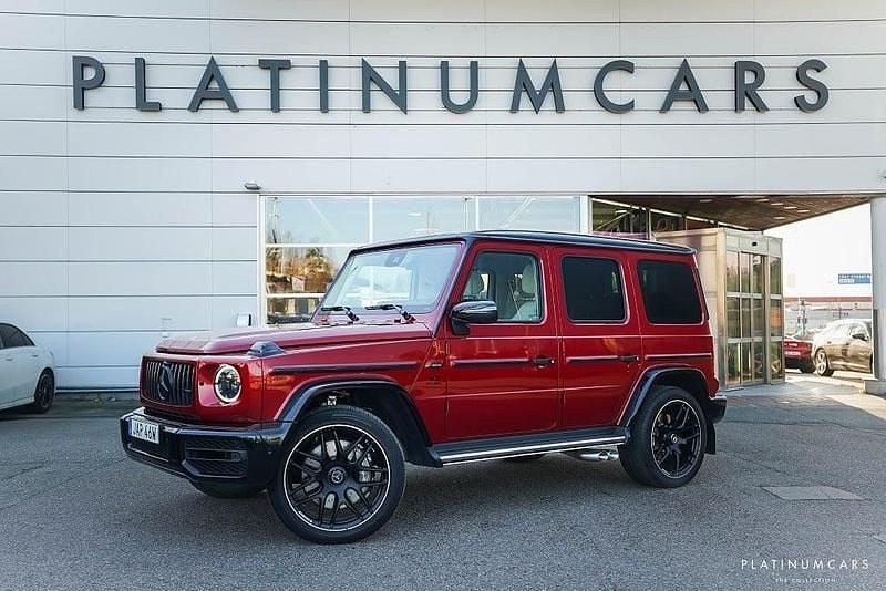 Röd Begagnad 2023 Mercedes G63 AMG AMG SUV | 1 789 000 kr - Bild 1/4