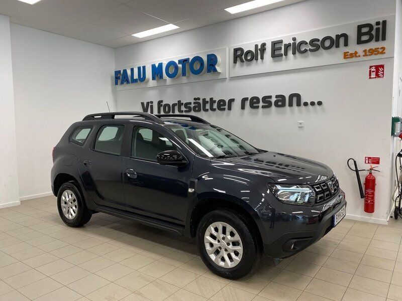 Mörkgrå (grå) Begagnad 2022 Dacia Duster Comfort SUV | 149 500 kr (Bra pris) - Bild 1/4