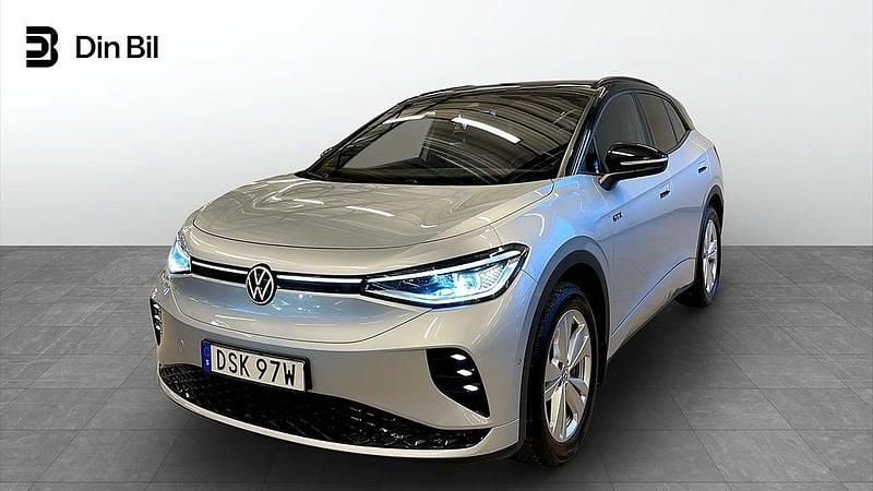 Silver Begagnad 2023 VW ID.4 GTX SUV | 389 900 kr (Bra pris) - Bild 1/4