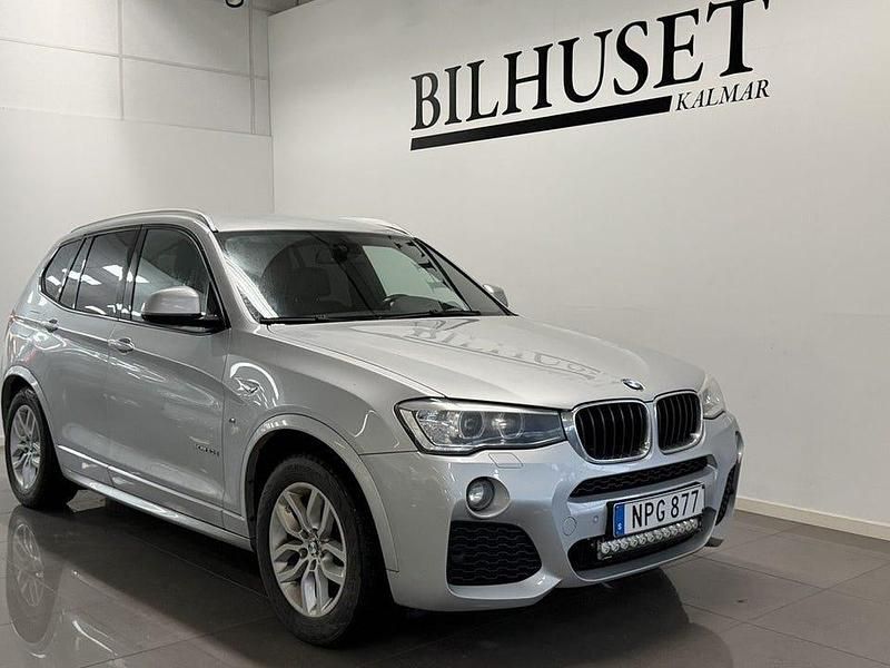 Silver Begagnad 2014 BMW X3 M Sport SUV | 169 900 kr (Dyr) - Bild 1/3