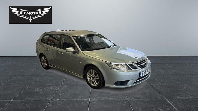 Grå Begagnad 2010 Saab 9-3 Linear Kombi | 54 900 kr (Marknadspris) - Bild 1/4