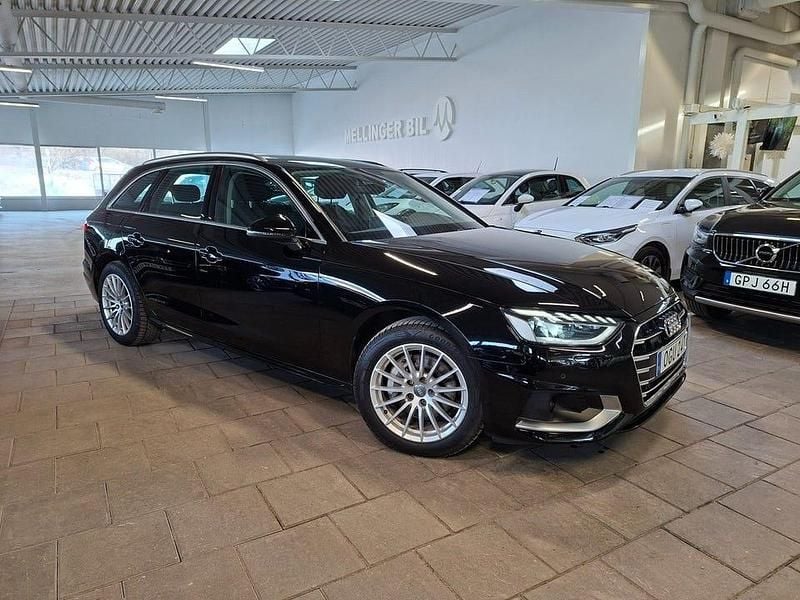 Svart Begagnad 2019 Audi A4 Proline Kombi | 248 500 kr (Marknadspris) - Bild 1/4