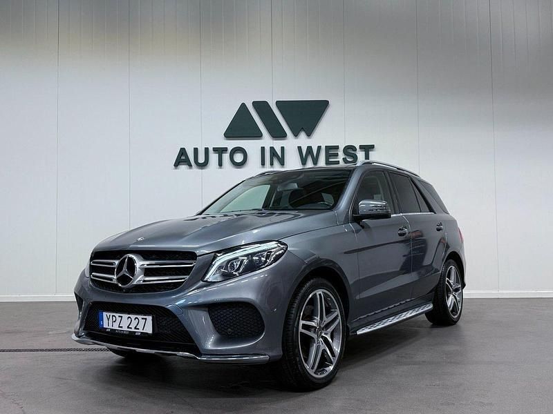 Grå Begagnad 2017 Mercedes GLE350 AMG SUV | 449 900 kr (Marknadspris) - Bild 1/4