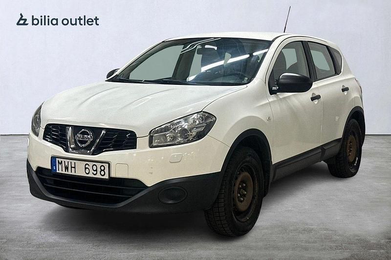 Vit Begagnad 2013 Nissan Qashqai SUV | 49 900 kr (Bra pris) - Bild 1/4