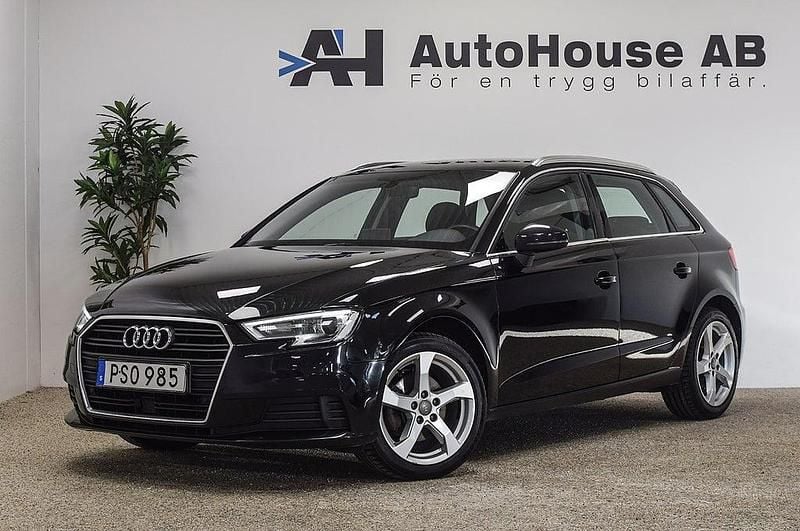 Svart Begagnad 2017 Audi A3 Proline | 154 000 kr (Lite dyr) - Bild 1/4