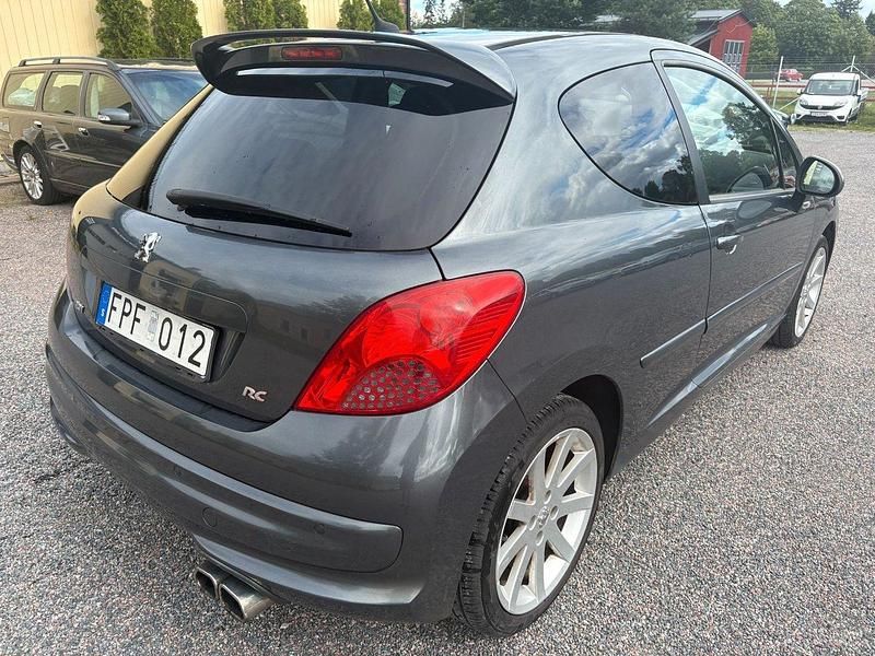 Begagnad Peugeot 207 RC 175 HK (128 kW) 2007 Mörkgrå Halvkombi