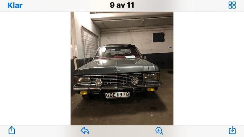 Begagnad Opel Admiral 165 HK (121 kW) 1970 Sedan