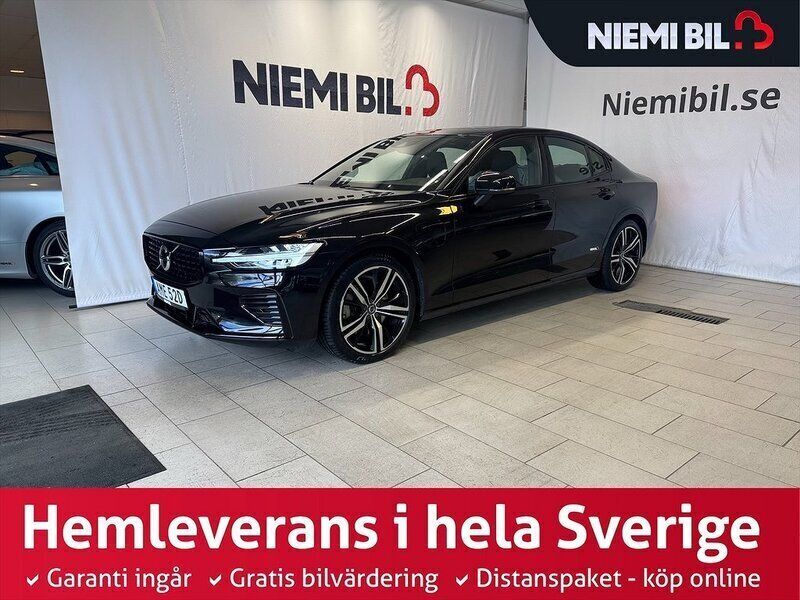 Svart Begagnad 2021 Volvo S60 R-Design Sedan | 429 900 kr (Lite dyr) - Bild 1/3