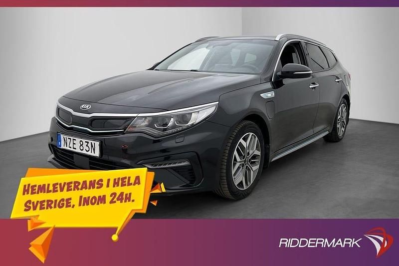 Svart Begagnad 2018 Kia Optima Advance Kombi | 159 900 kr (Marknadspris) - Bild 1/4