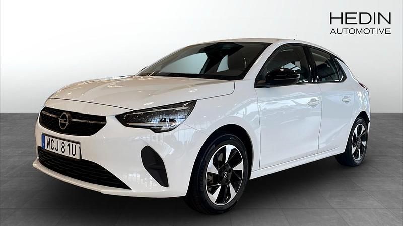 Vit (white) Begagnad 2022 Opel Corsa-e Design Edition Halvkombi | 189 000 kr (Marknadspris) - Bild 1/4
